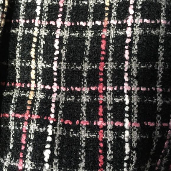 BRIGGS MULTI COLOR TWEED LONG SLEEVE BLAZER PETITE MEDIUM - Picture 5 of 9